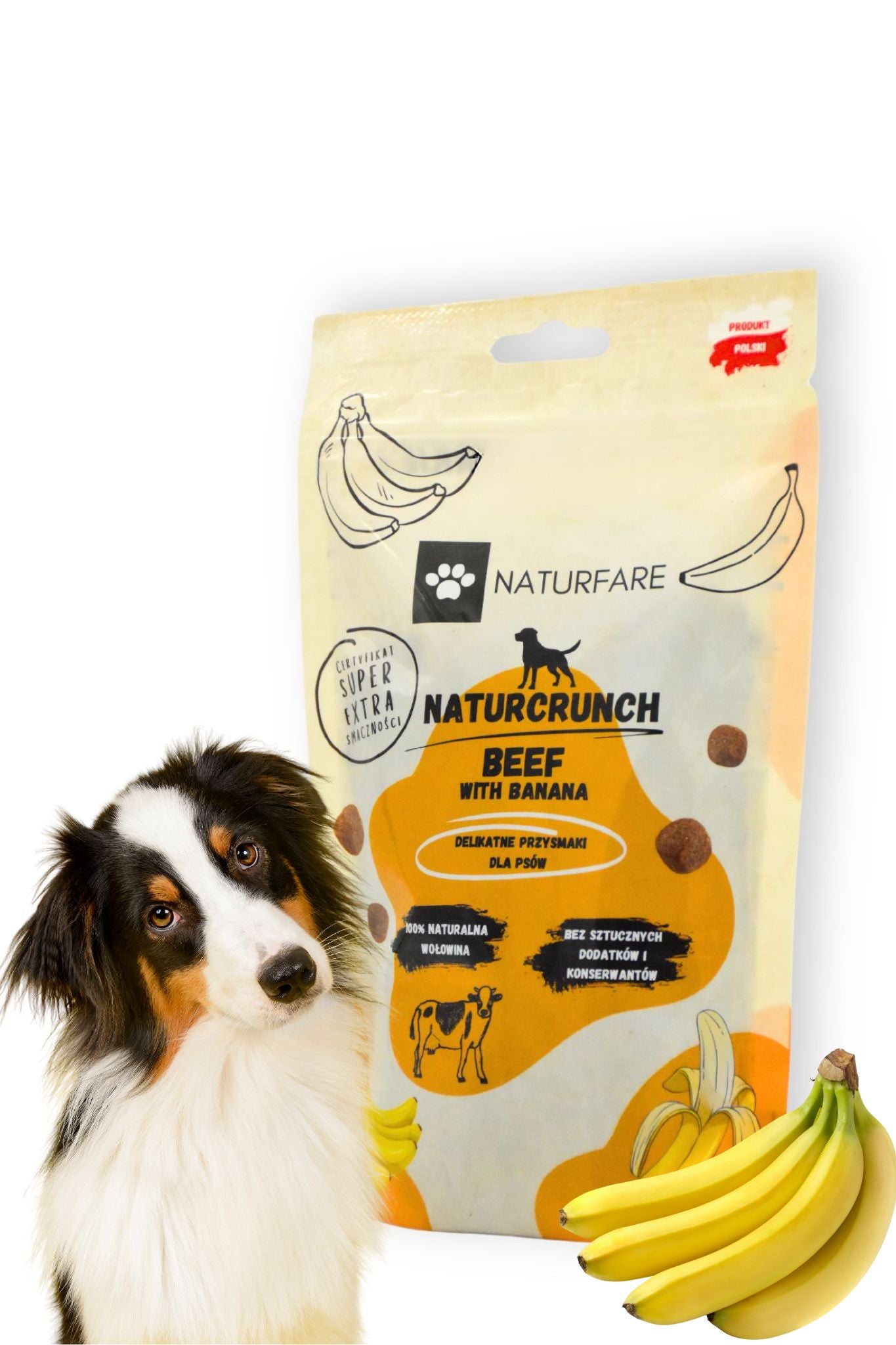 Naturcrunch Beef&Banana Przysmak Dla Psa