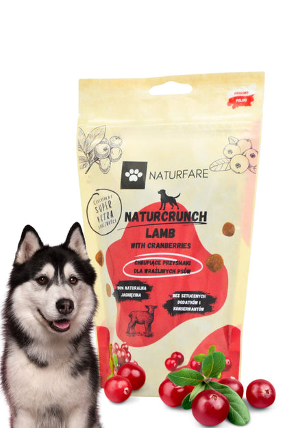 Naturcrunch Lamb&Cranberries Przysmak Dla Psa