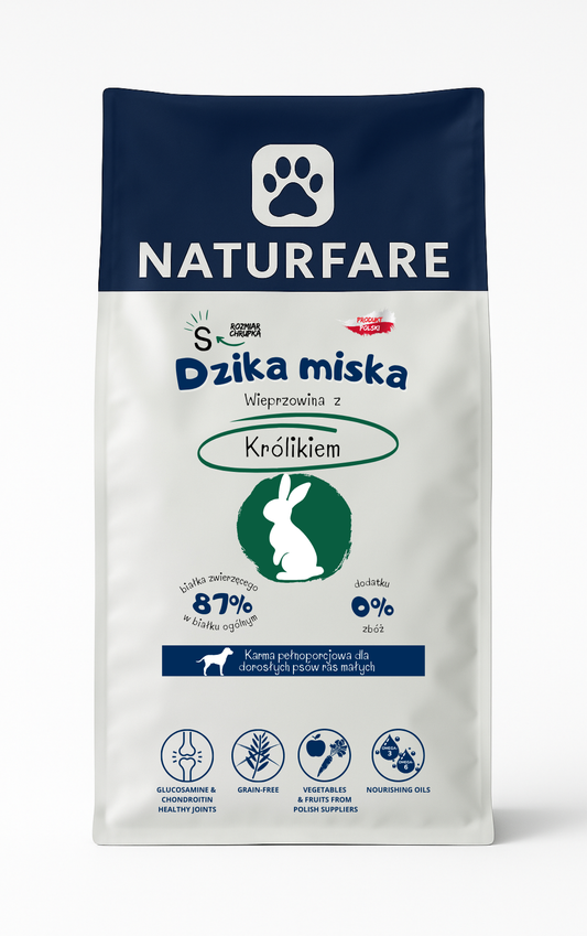 Dzika Miska Wieprzowina z Królikiem S
