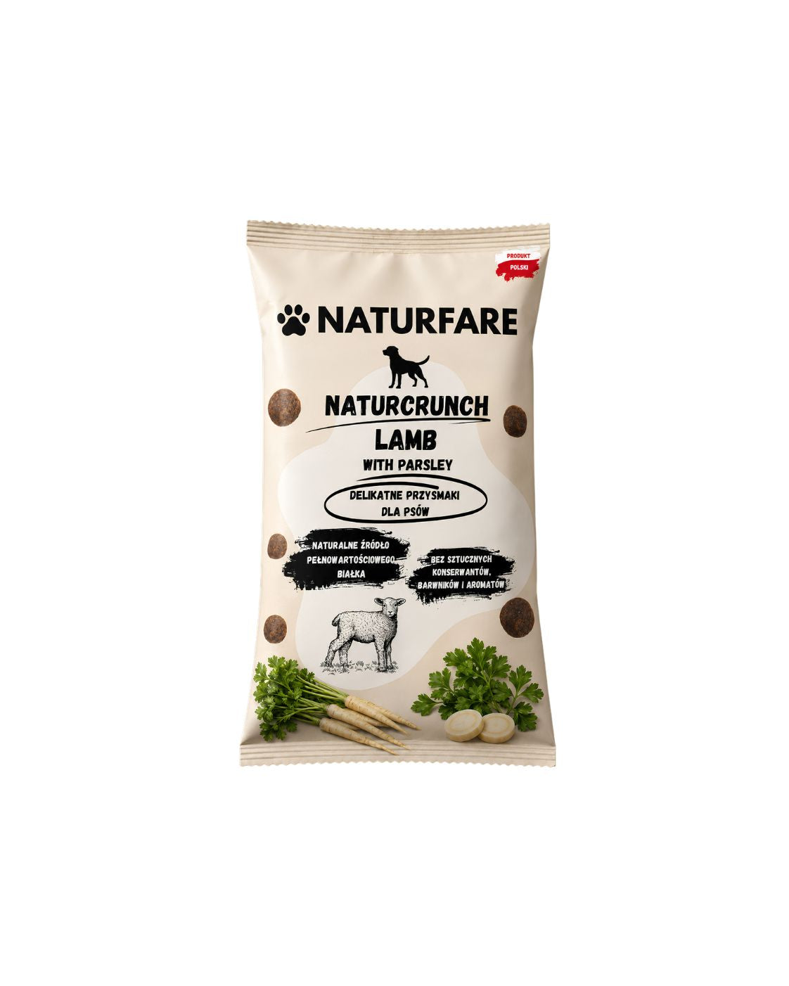 Naturcrunch jagnięcina z pietruszką