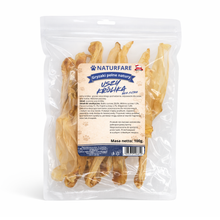 Uszy królika bez futra