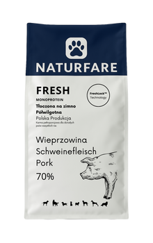 Karma półwilgotna Fresh Wieprzowina monobiałkowa