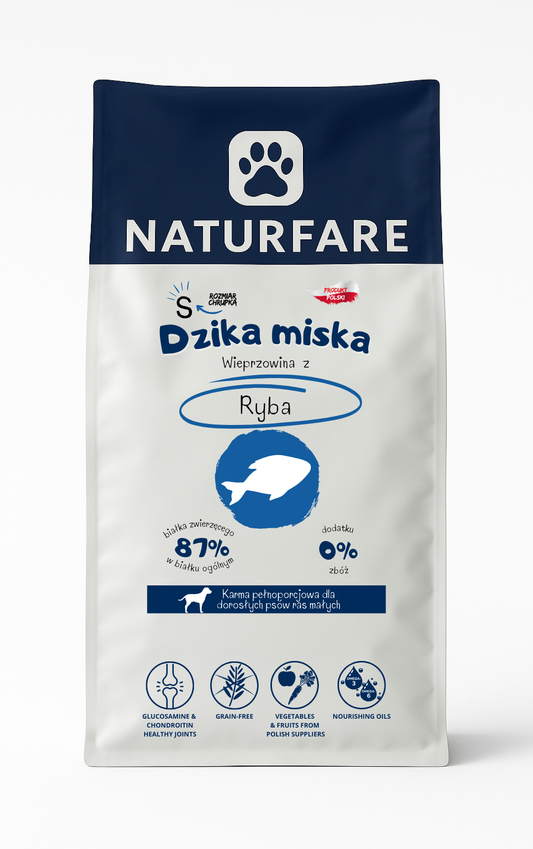 Dzika Miska Wieprzowina z Rybą S